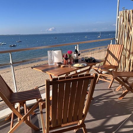 Premiere Ligne Acces Prive Et Direct A La Plage Vue Mer Arcachón Exterior foto