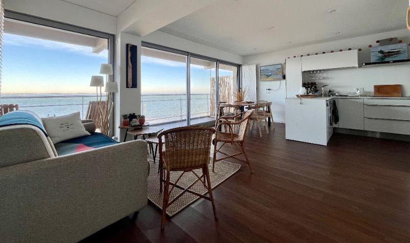 Premiere Ligne Acces Prive Et Direct A La Plage Vue Mer Arcachón Exterior foto