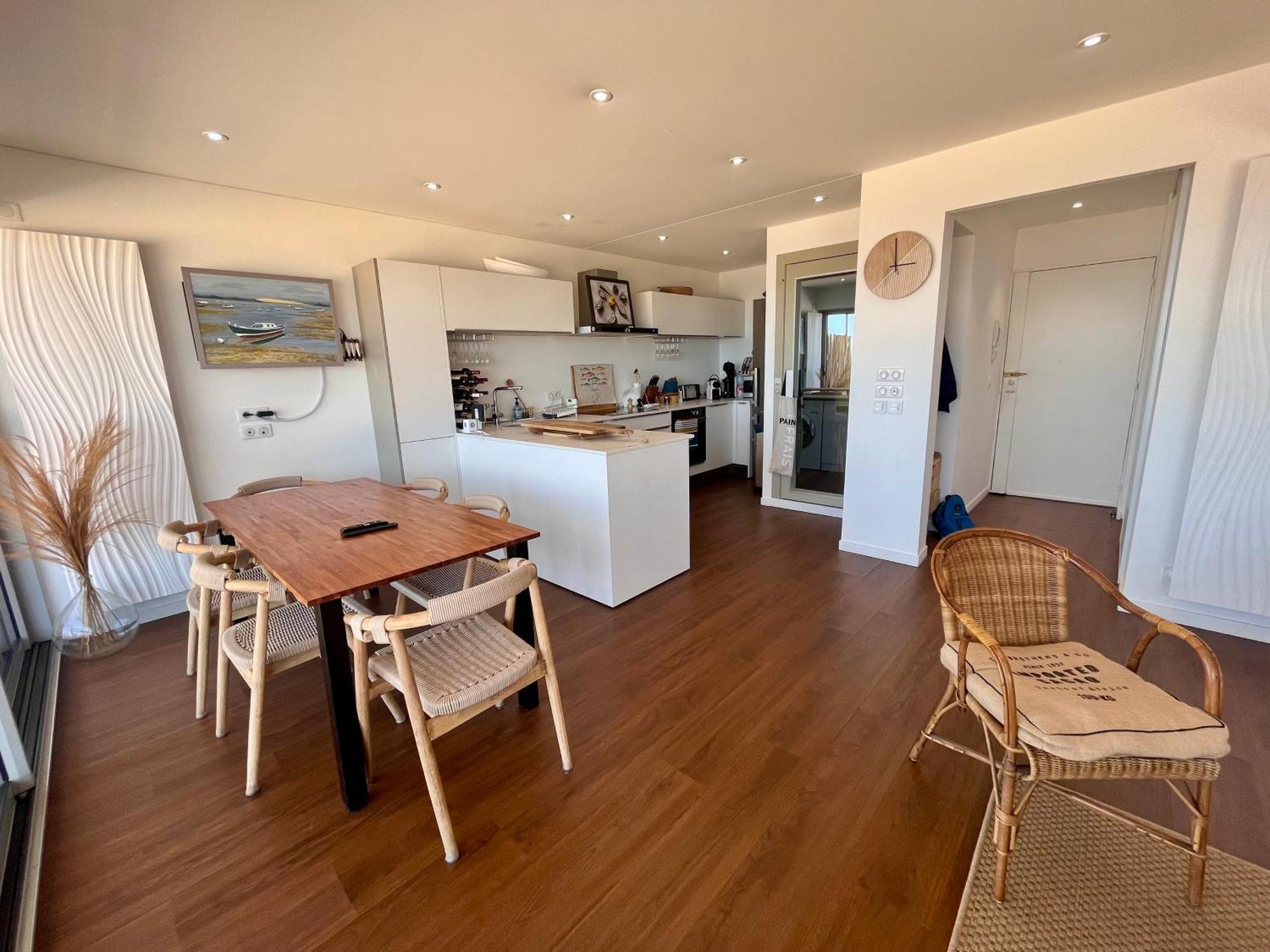 Premiere Ligne Acces Prive Et Direct A La Plage Vue Mer Arcachón Exterior foto